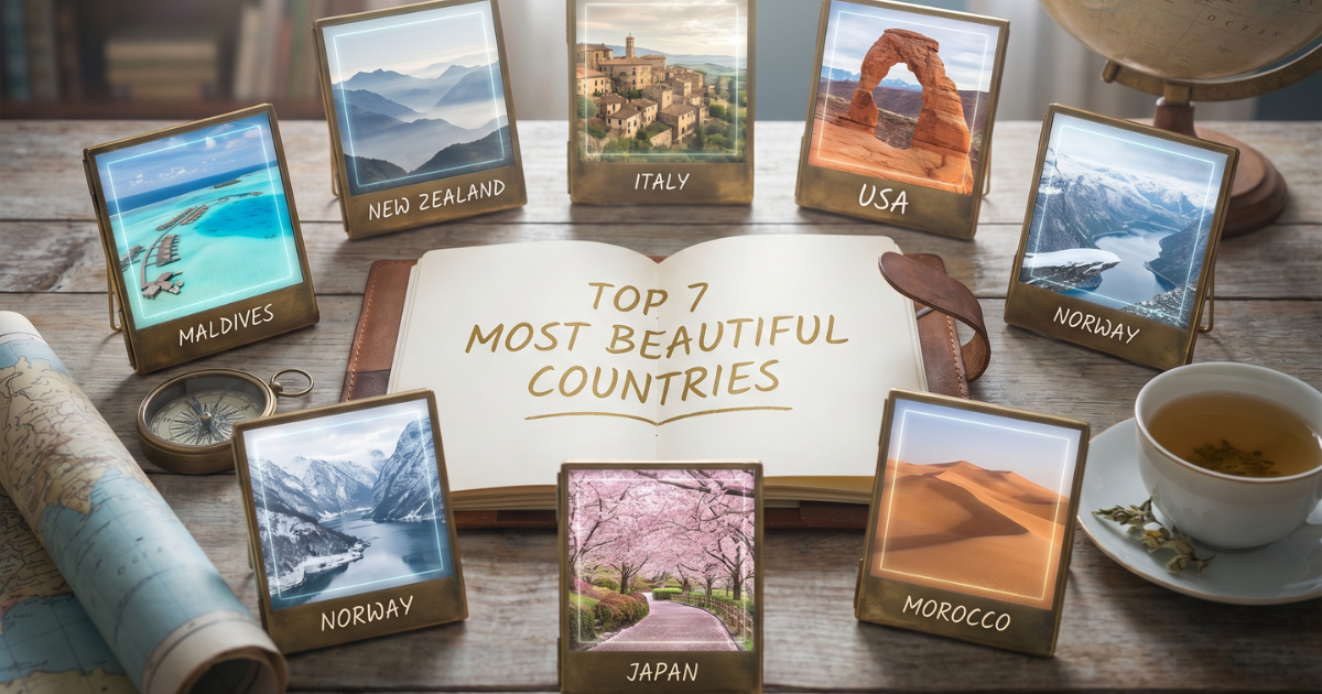 Top 7 Most Beautiful Countries to Visit Before You Die